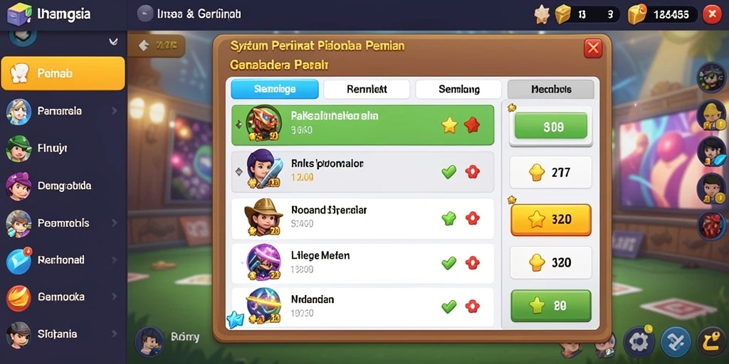 Tampilan antarmuka user-friendly yang memudahkan navigasi.