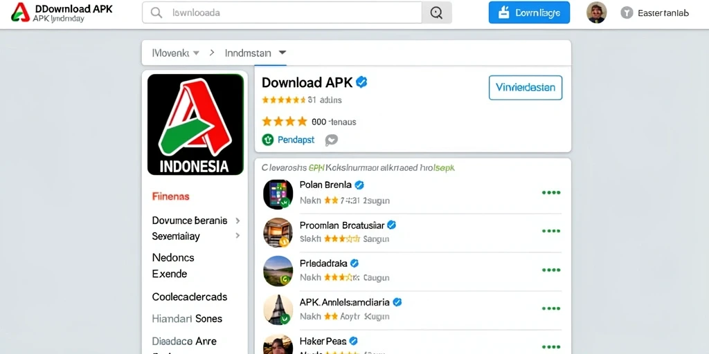 Tampilan antarmuka yang intuitif dan mudah dinavigasi.