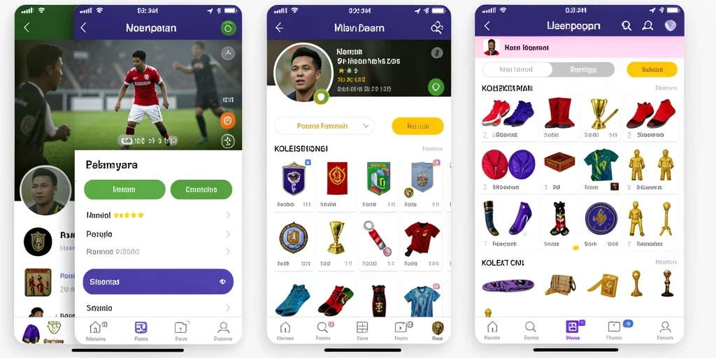 Tampilan antarmuka yang user-friendly dan mudah dinavigasi.