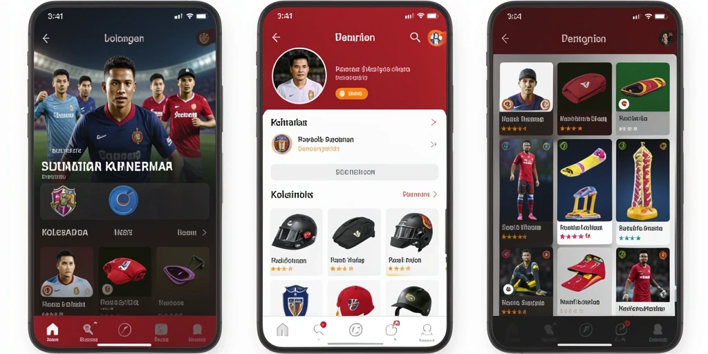 Tampilan antarmuka utama yang menarik dan mudah dinavigasi.