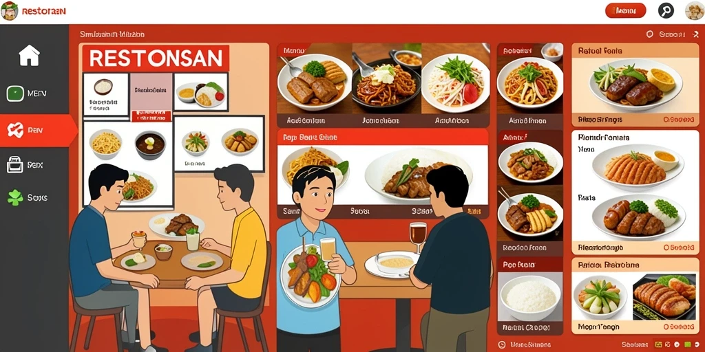 Tampilan antarmuka yang ramah pengguna dan mudah dinavigasi.