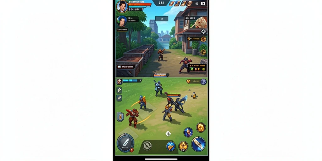 Screenshot menunjukkan karakter utama dalam aksi.
