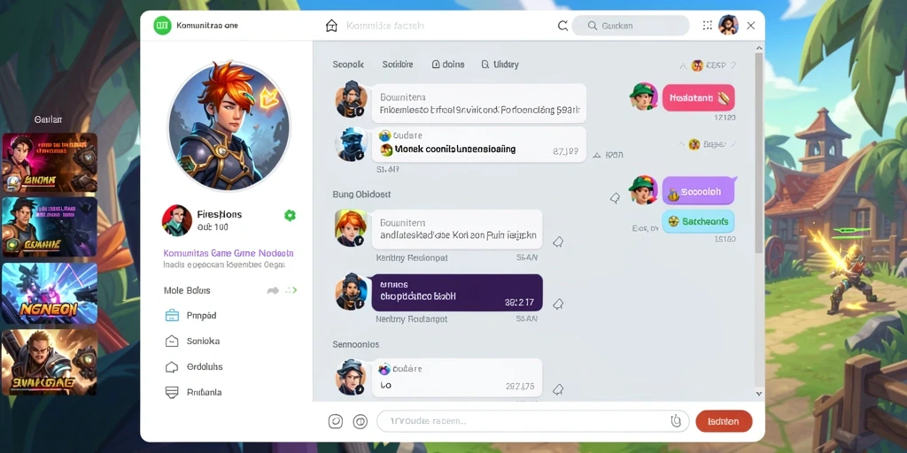 Screenshot aplikasi menampilkan tampilan antarmuka yang menarik.
