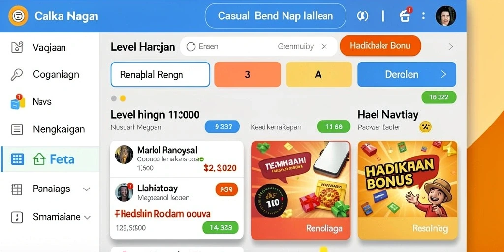 Tampilan antarmuka aplikasi MULTIBET88 yang menarik.