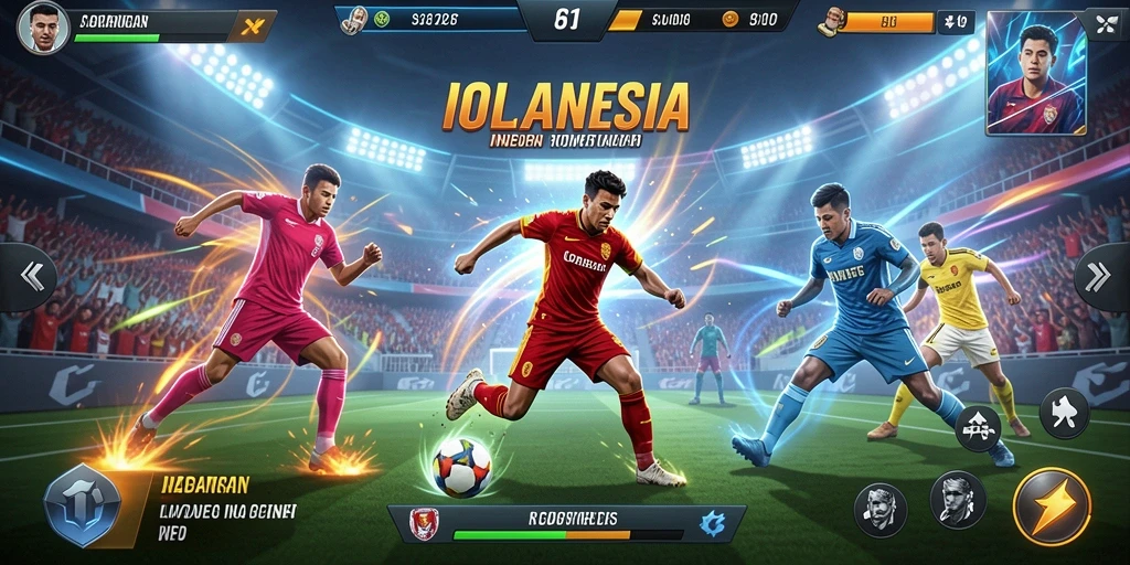 Tampilan menu utama yang menarik.