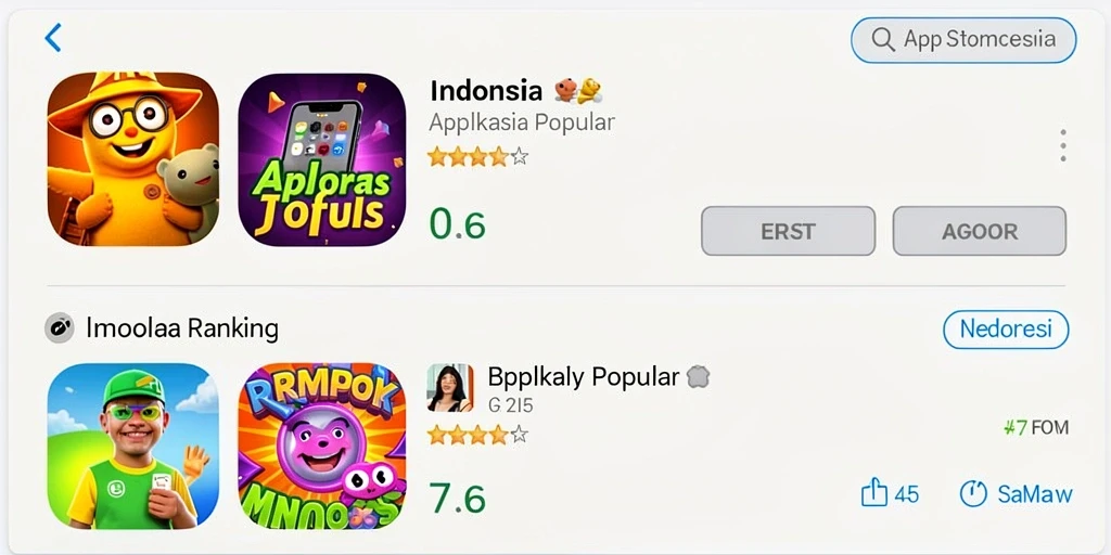 Tampilan antarmuka yang menarik dan mudah dinavigasi.