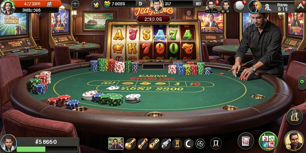 Screenshot menampilkan interface permainan yang menarik dan intuitif.