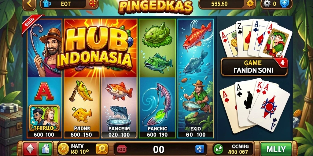 Screenshot menunjukkan tampilan level menawan dalam game.