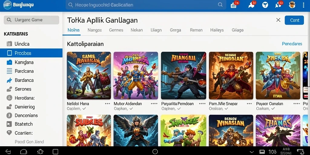 Tampilan antarmuka yang menarik dan mudah dinavigasi.
